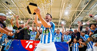 "Riga Futsal Club" nosargā čempionu titulu