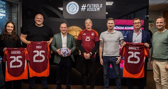 Pasaules līmeņa stadionu projektēšanas un dizaina uzņēmums Populous vizītē Latvijā