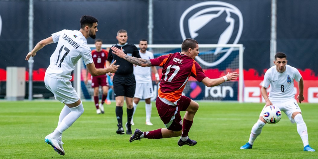 Pirms Albānijas uzņemšanas neizšķirts pārbaudes spēlē