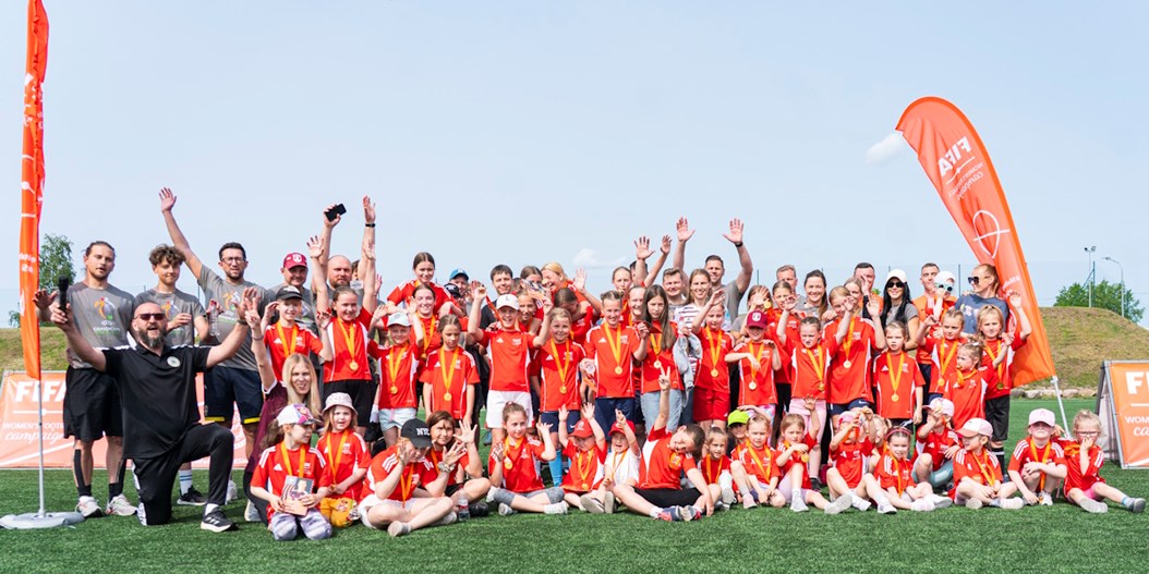 LFF ar pirmo festivālu Jelgavā iesaistās FIFA Sieviešu futbola kampaņā