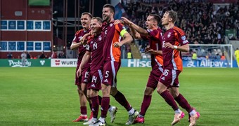 Aizraujošā cīņā un rakstura spēlē neizšķirts pret Albāniju