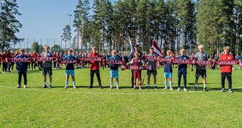 Futbola akadēmijas audzēkņiem sezonas pirmās reģionālo izlašu spēles