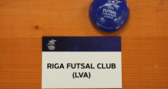 "Riga Futsal Club" noskaidrojuši pirmos pretiniekus Čempionu līgā