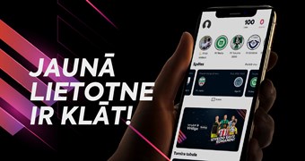 Latvijas Futbola Virslīga piedāvā jaunu oficiālo mobilo lietotni līdzjutējiem