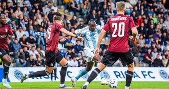 "Riga FC" parāda "spartisku" raksturu eirokausos