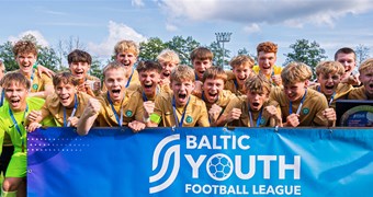 FS "Metta" triumfē Baltijas Jaunatnes futbola līgas vecākajā grupā