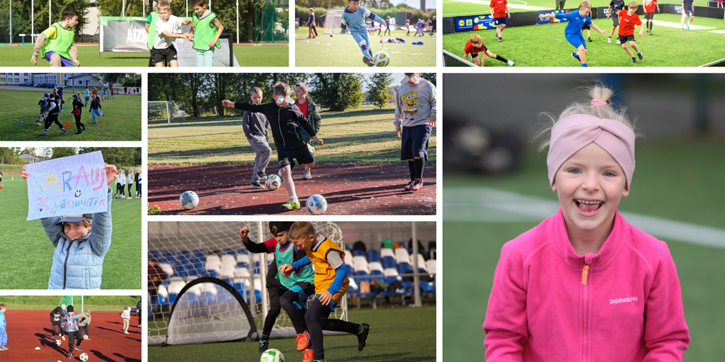 Futbola festivāli visā Latvijā pulcē ap 6000 jauniešu