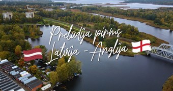 Īpašs video pirms vēsturiskās spēles Latvija – Anglija