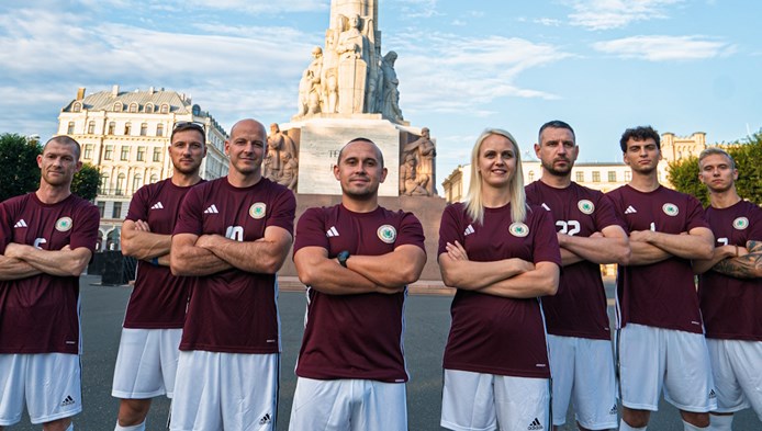 Latvijas komanda dodas aizstāvēt "Unity EURO Cup" titulu