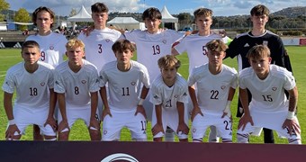 Kvalifikācijas turnīru U-17 izlase pabeidz ar pieciem vārtu guvumiem