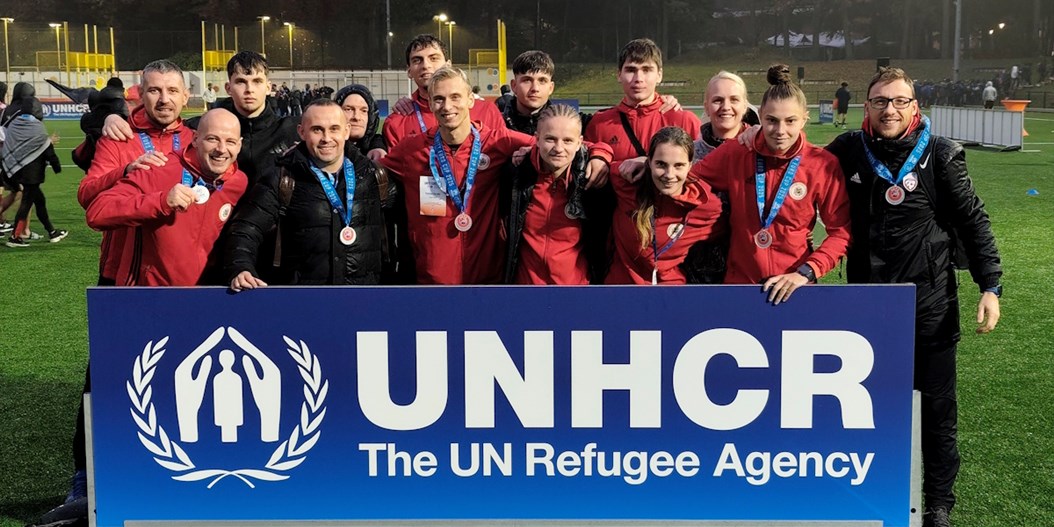 "Unity EURO Cup" turnīrā bēgļiem Latvijas komandai trešā vieta