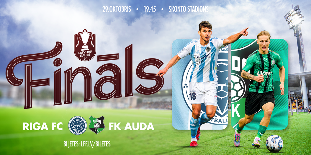 Latvijas kausa fināls pēc nedēļas "Skonto" stadionā