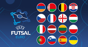 Piektdien 12:00 telpu futbola izlase uzzinās savus EČ pretiniekus