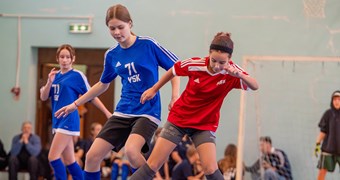 Oktobra izskaņā pirmoreiz Rīgas meiteņu telpu futbola kausa izcīņa
