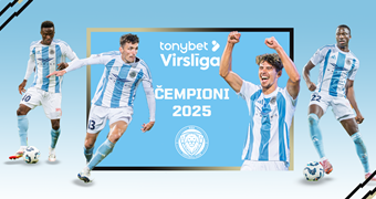 "Riga FC" atgriežas virslīgas tronī