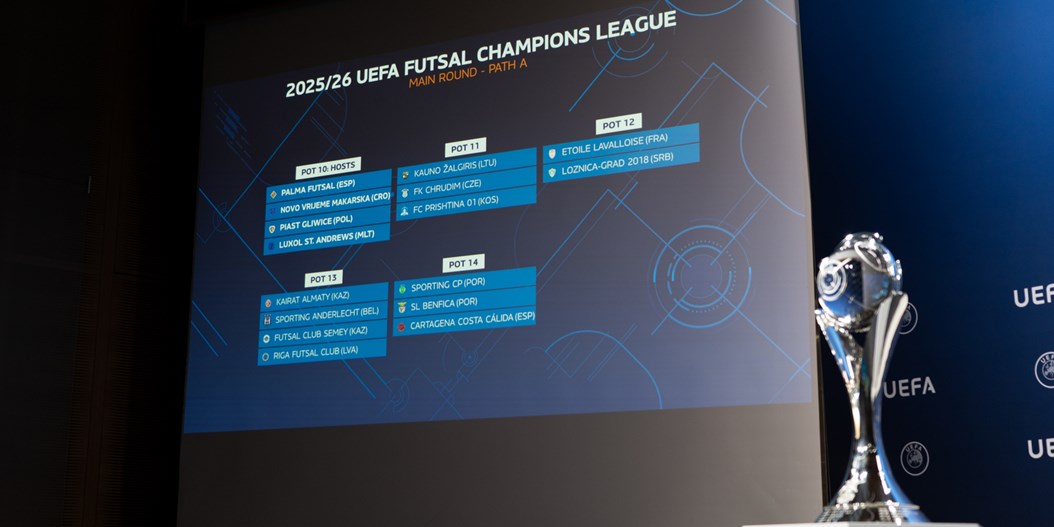 "Riga Futsal Club" sāk dalību UEFA Čempionu līgā