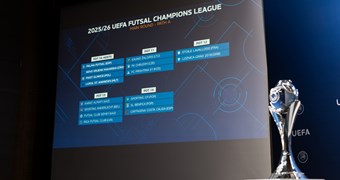 "Riga Futsal Club" sāk dalību UEFA Čempionu līgā