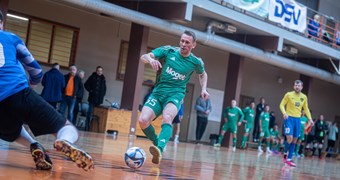 Veterānu telpu futbola čempionātā plaša komandu ģeogrāfija