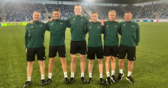 Latvijas tiesnešu brigādei uzticēta eirokausu spēle