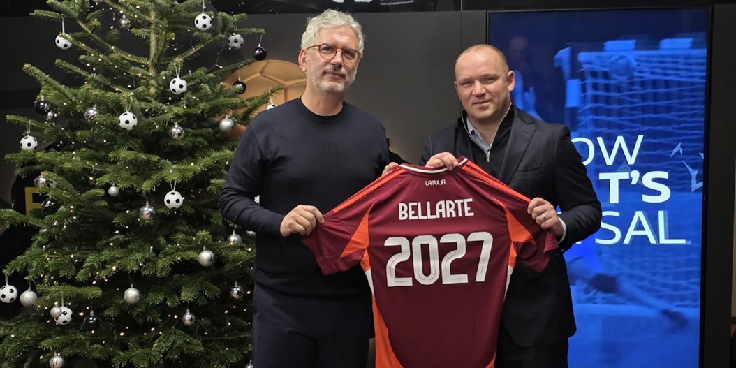 Pirms debijas Eiropas čempionātā pagarina līgumu ar Bellarti