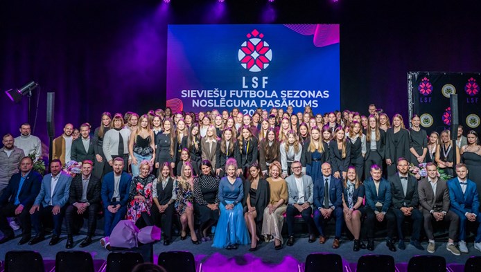 Balvas saņem sieviešu līgu sezonas labākās spēlētājas