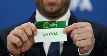 U-19 izlase izlozē noskaidro 2026. gada pretiniekus