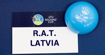 Latvija uzņems UEFA Reģionu kausa spēles