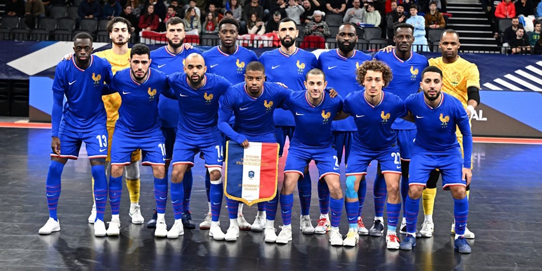 EURO 2026 Rīgā: Francijas telpu futbola izlase