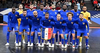 EURO 2026 Rīgā: Francijas telpu futbola izlase