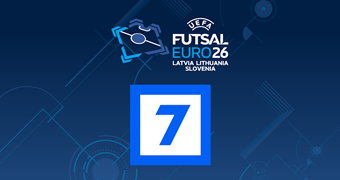 Latvijas telpu futbola izlases spēles LTV7 tiešraidē