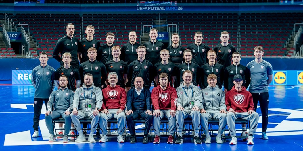 Rīgā sākas Eiropas čempionāts telpu futbolā