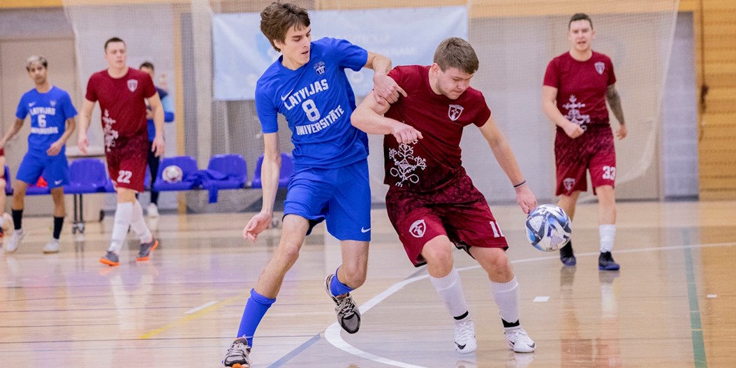 Svētdien notiks Latvijas Universiādes telpu futbola turnīrs