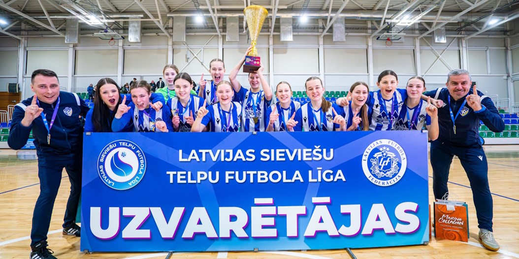 Sieviešu telpu futbola līgas titulu izcīna FK "Iecava"