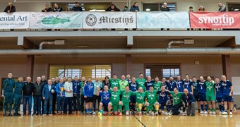 Veterānu 40+ čempionātā triumfē SAMGUS