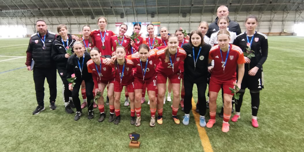 WU-19 izlasei Baltijas kausā trešā vieta