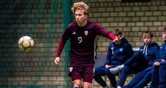 Latvijas U-17 izlase revanšējas Ziemeļmaķedonijai