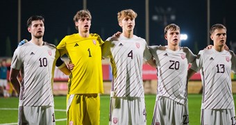 U-21 izlase uzņems Ziemeļīriju un viesosies Gruzijā