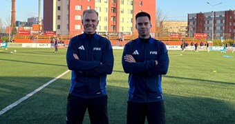 Kristaps Ratnieks saņem pirmo starptautisko nozīmējumu kā galvenais tiesnesis