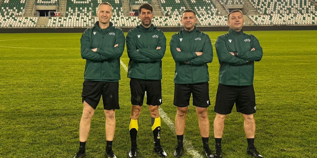 Latvijas tiesneši strādās U-21 izlašu spēlē Polijā