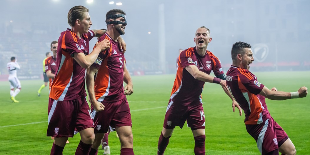 Latvijas izlase ar uzvaru nosargā vietu C līgā