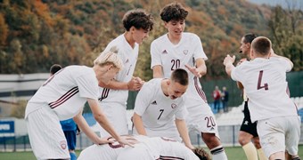 Divas spēles Lietuvā U-15 izlasei