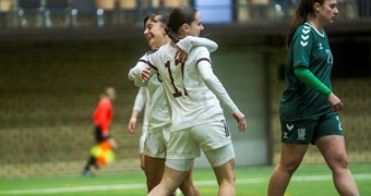 Debiju A līgā sagaidījusi Latvijas WU-19 izlase