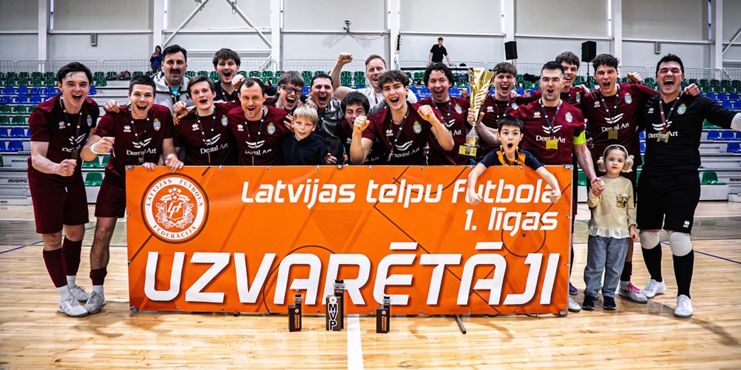 Telpu futbola 1. līgas finālturnīrā uzvar "Squad"/"Samgus Aizkraukle"