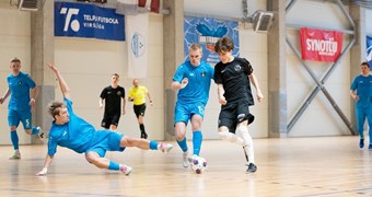 Noskaidroti pusfināla pāri telpu futbola virslīgā