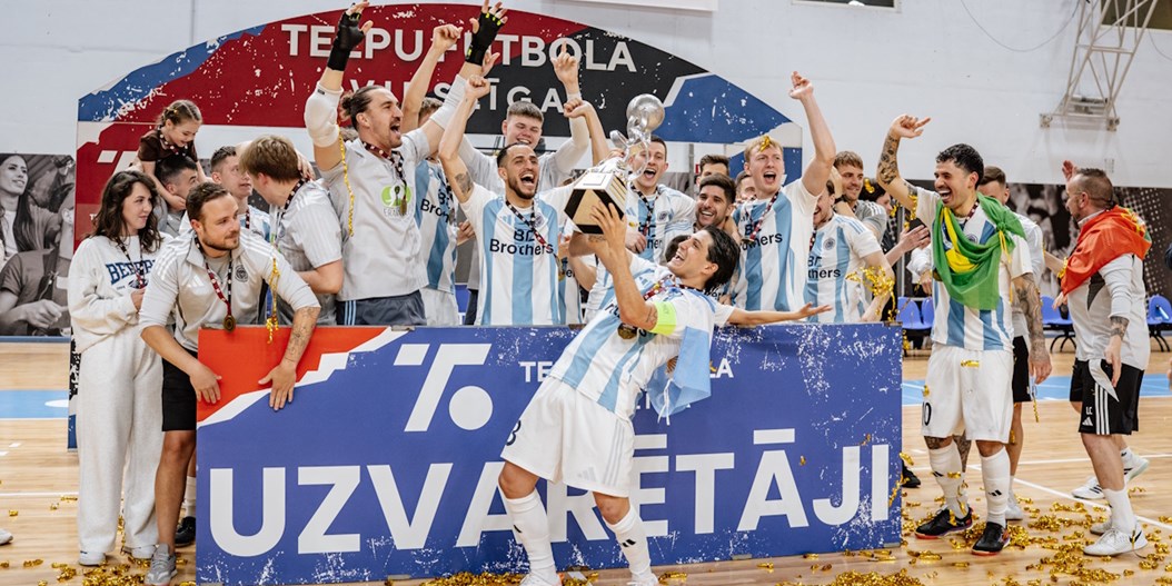 "Riga Futsal Club" paliek telpu futbola tronī