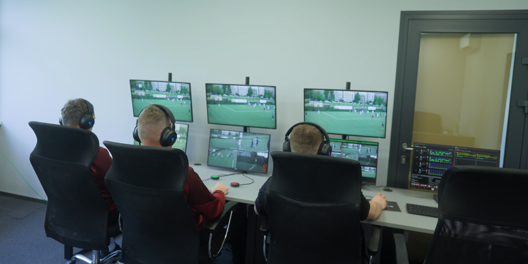 VIDEO: LFF jaunizveidotā VAR tiesnešu telpa
