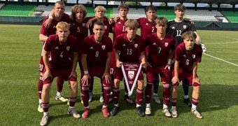 B līgas otro kārtu U-17 izlase sāk ar izcīnītu neizšķirtu