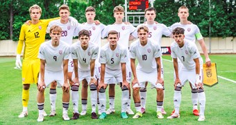 U-19 izlase Baltijas kausu mājās sāk neveiksmīgi