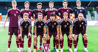 Neizšķirts Latvijas un Igaunijas U-21 izlašu duelī