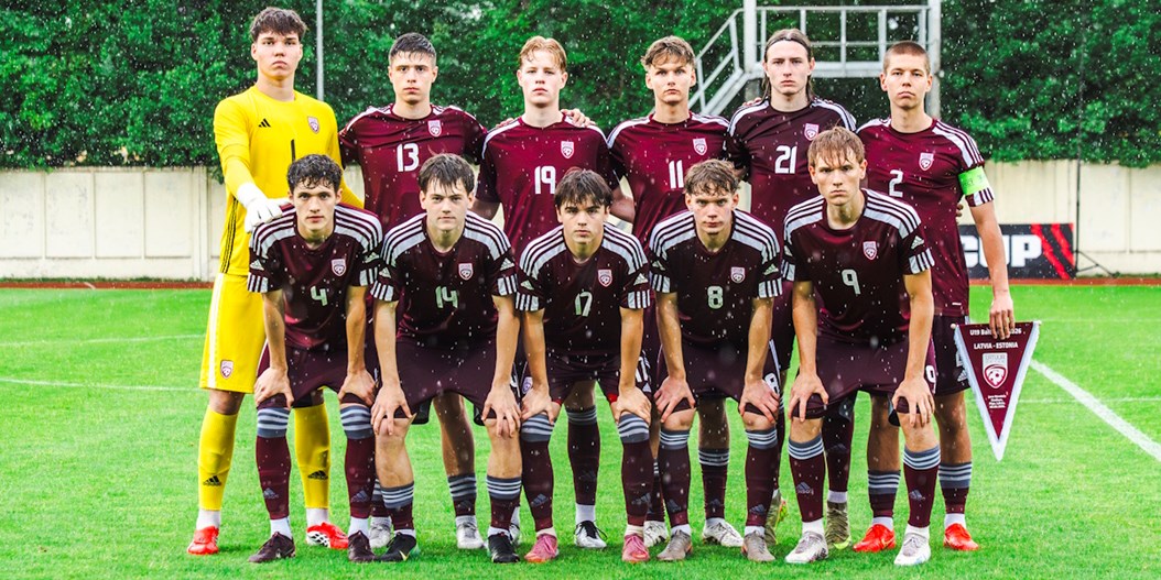 U-19 izlase par spīti uzvarai paliek bez Baltijas kausa
